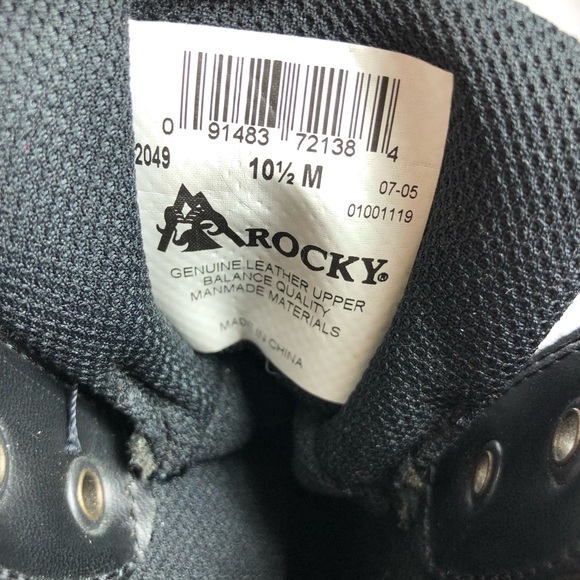 Rocky Duty Waterproof Mens Fort Hood Swat Boot - Picture 7 of 10